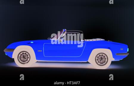 1971 Lotus Elan S4 SE. Artista: sconosciuto. Foto Stock