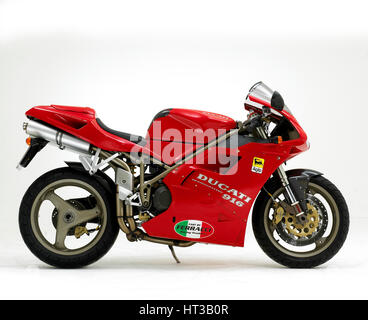 1995 Ducati 916. Artista: sconosciuto. Foto Stock