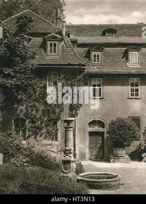 "Weimar - Frau von Stein's house', 1931. Artista: Kurt Hielscher. Foto Stock