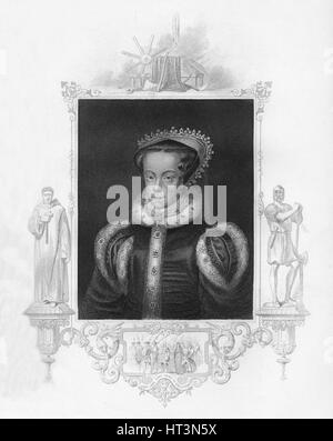 "Queen Mary", 1859. Artista: sconosciuto. Foto Stock