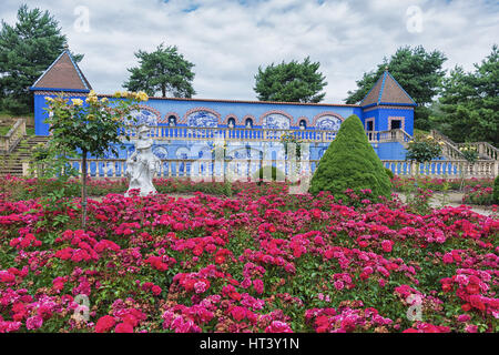 Landgraaf, Paesi Bassi - Luglio 12, 2016: Palacio dos Marchesi de Fronteira a Lisbona è stato la fonte di ispirazione per questo giardino e una galleria di immagini. Foto Stock