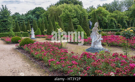 Landgraaf, Paesi Bassi - Luglio 12, 2016: Immagini del giardino portoghese nel parco Mondo Verde. Foto Stock