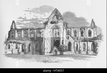 "Da sud", Tintern Abbey, c1885, (1897). Artista: Alexander Francesco Lydon. Foto Stock