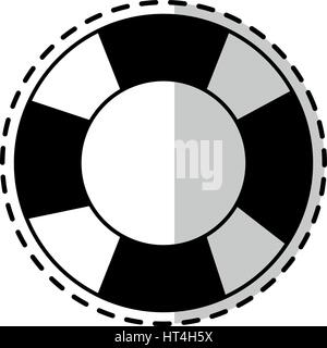 Salvagente immagine dell'icona Illustrazione Vettoriale