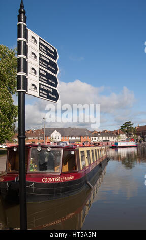 Stratford moooring Foto Stock