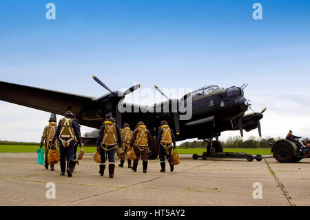 Avro Lancaster IV, NX611, Just Jane, Foto Stock