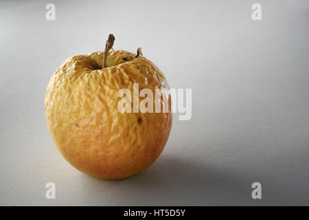 Asciugare stropicciata apple - Primo Piano Foto Stock