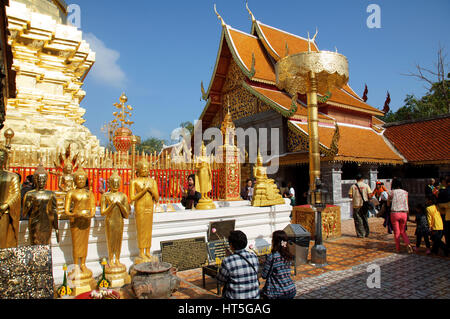 Wat Phra That Doi Suthep Foto Stock