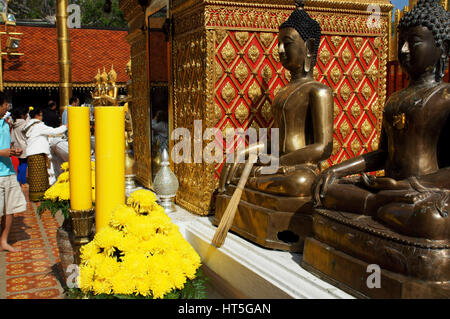 Wat Phra That Doi Suthep Foto Stock