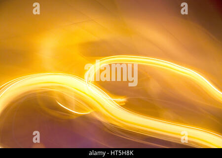 Sfondo costituito con torcia luce Foto Stock