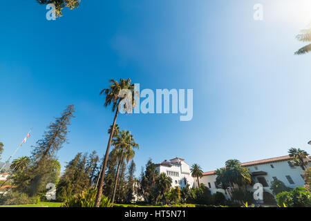 Sunken Gardens a Santa Barbara in California Foto Stock