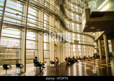 Il National Art Center interno, Tokyo Foto Stock