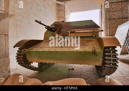 1930 Polacco TKS tankette, utilizzato in WW2 per la ricognizione e supporto di fanteria, polacco esercito Museo a Varsavia, Polonia Foto Stock