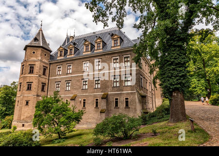 Il castello di Goluchow in Polonia Foto Stock