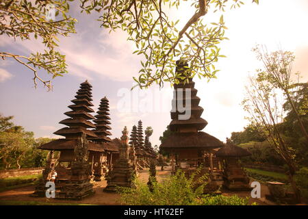 La pura Taman Ayun tempio di Mengwi sull'isola di Bali in Indonesia in southeastasia Foto Stock