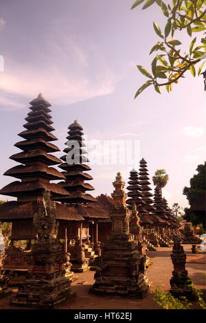 La pura Taman Ayun tempio di Mengwi sull'isola di Bali in Indonesia in southeastasia Foto Stock