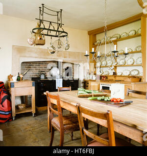 In stile Country Kitchen. Foto Stock