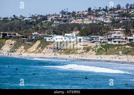 San Diego, dove si può godere la navigazione in oceano pacifico. Ottime condizioni meteo fantastica e la gente è cordiale. Foto Stock