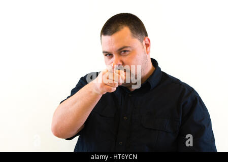 Bella immagine di uomo di mezza età Foto Stock