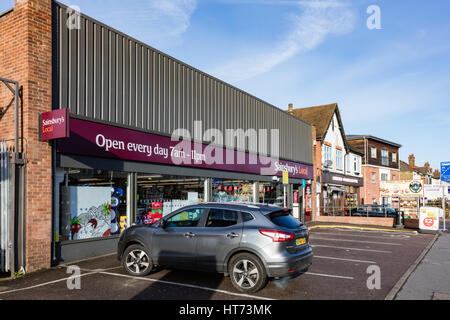 Sainsbuyry locali sulla A125 North Street, Romford, London Borough of Havering, REGNO UNITO Foto Stock