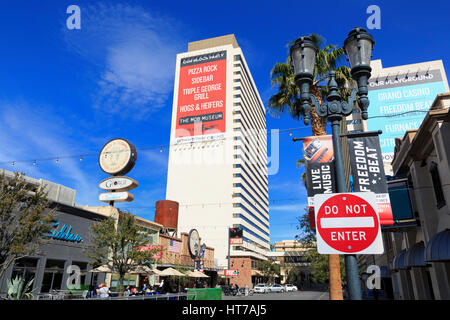 North 3rd Street, Quartiere Centrale, Las Vegas, Nevada, STATI UNITI D'AMERICA Foto Stock