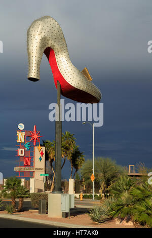 Il Neon Museum, Centro di quartiere, Las Vegas, Nevada, STATI UNITI D'AMERICA Foto Stock