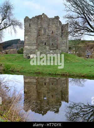 Il castello di Hopton Shropshire numero 3642 Foto Stock