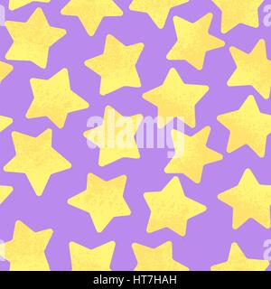 Seamless pattern sul tema cosmico Illustrazione Vettoriale