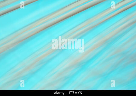 Blue motion blur texture di sfondo. Abstract gli effetti di luce delle vetrate di un otturatore a bassa velocità e una lunga esposizione shot. Foto Stock