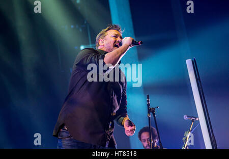 Bournemouth, Regno Unito. 8 Marzo, 2017. Gomito al Centro Internazionale di Bournemouth. Credito: Charlie Raven/Alamy Live News Foto Stock