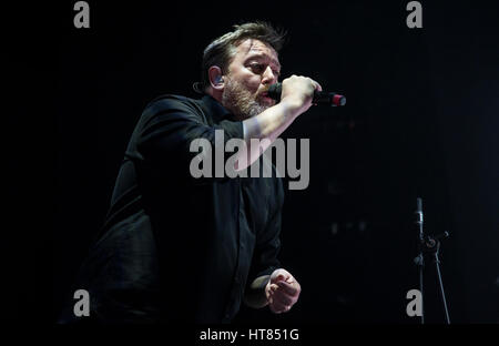 Bournemouth, Regno Unito. 8 Marzo, 2017. Gomito al Centro Internazionale di Bournemouth. Credito: Charlie Raven/Alamy Live News Foto Stock