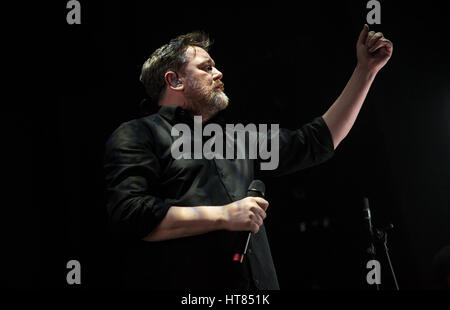 Bournemouth, Regno Unito. 8 Marzo, 2017. Gomito al Centro Internazionale di Bournemouth. Credito: Charlie Raven/Alamy Live News Foto Stock