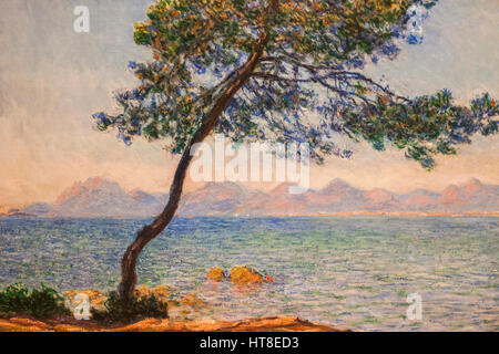 Pittura intitolato Antibes da Claude Monet datata 1888 Foto Stock