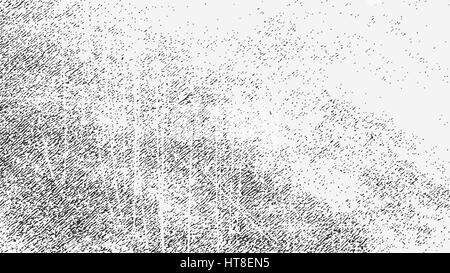 Grunge texture di sovrapposizione. Illustrazione Vettoriale di nero e di bianco astratto sfondo sgranate con il rumore e la polvere che per il tuo design Illustrazione Vettoriale