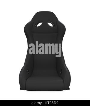 Sport sedile auto isolato Foto Stock