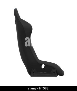 Sport sedile auto isolato Foto Stock