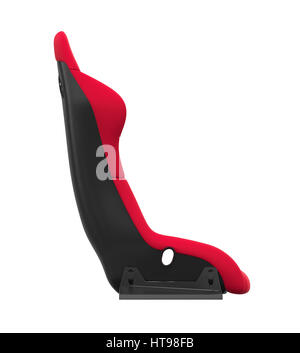Sport sedile auto isolato Foto Stock