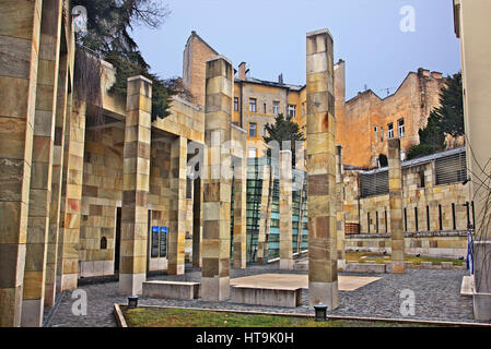 Il Memoriale dell'Olocausto Centro, Budapest, Ungheria Foto Stock