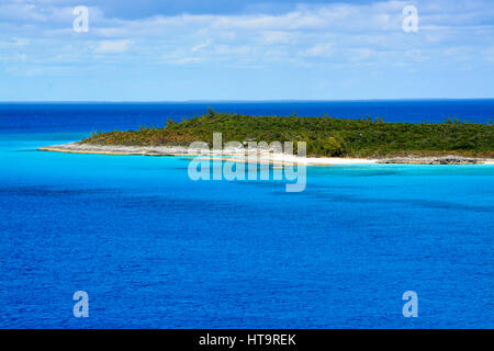 Half Moon Cay, Bahamas, dei Caraibi Foto Stock