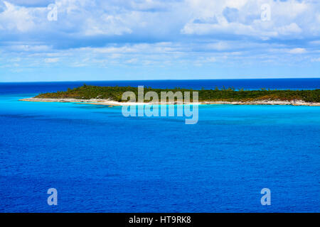 Half Moon Cay, Bahamas, dei Caraibi Foto Stock