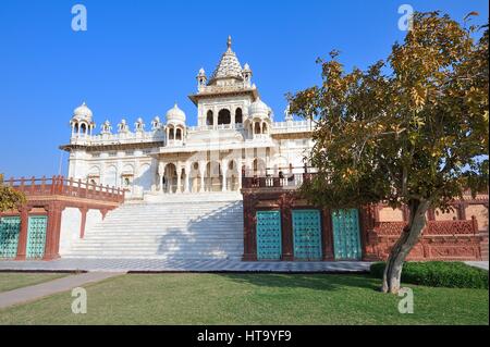 Il Jaswant Thada il cenotafio di Jodhpur, India Foto Stock