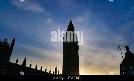 Westminster, Londra, Regno Unito. Il 9 marzo 2017. Credito: Dinendra Haria/Alamy Live News Foto Stock