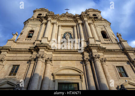 Chiesa di San Francesco Chiesa di San Francesco d'Assisi all'Immacolata) a Francesco di Assisi Square nella città di Catania, Sicilia Isola, Italia Foto Stock