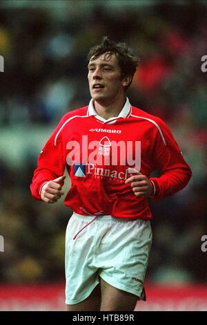 ALAN ROGERS Nottingham Forest FC 18 Gennaio 1999 Foto Stock