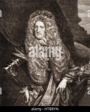 Carlo VI, Karl VI., 1685-1740, Imperatore del Sacro Romano Impero Foto Stock