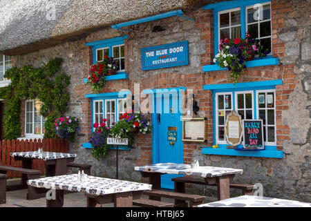 Cottage Cafe a Adare, County Limerick, Repubblica di Irlanda Foto Stock