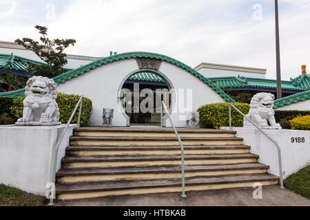 Ming Court popolare ristorante turistico su International Drive in Orlando, Florida. Foto Stock