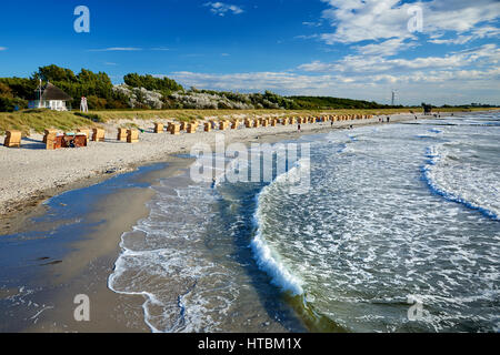 Atmosfera serale al mar Baltico Foto Stock