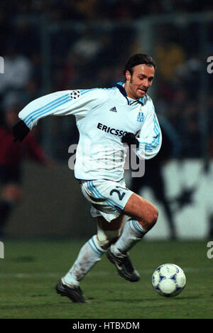 CHRISTOPHE DUGARRY MARSEILLE 24 Novembre 1999 Foto Stock