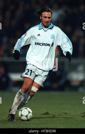 CHRISTOPHE DUGARRY MARSEILLE 24 Novembre 1999 Foto Stock